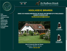 Tablet Screenshot of briards.nl